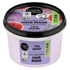 ORGANIC SHOP - Mascarilla Capilar Volumizing Fig-Rosehip-Cabello Graso250ml