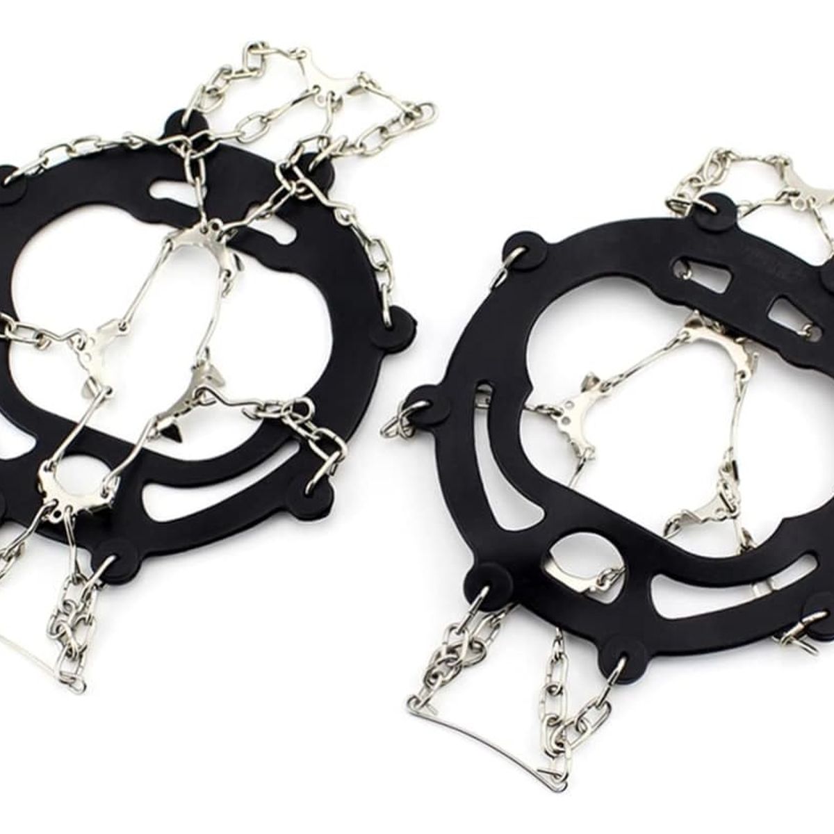 ATURE - Crampones Universales Ajustables Para Nieve Trekking Outdoor