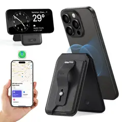 ESR - Tarjetero Magnético Para iPhone Geo Wallet Stand Negro