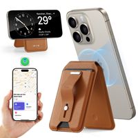 Tarjetero Magnético Para iPhone Geo Wallet Stand Cafe