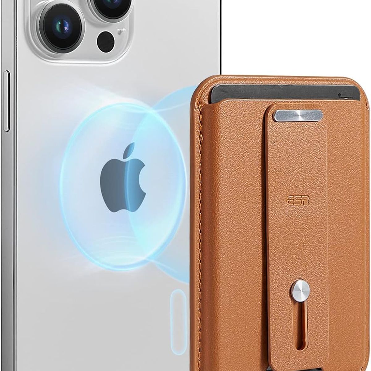 ESR - Tarjetero Magnético Para iPhone ESR Magnetic Wallet Cafe