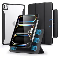ESR - Carcasa Funda Para iPad Pro 11 M4 Rebound Hybrid 360 Negro