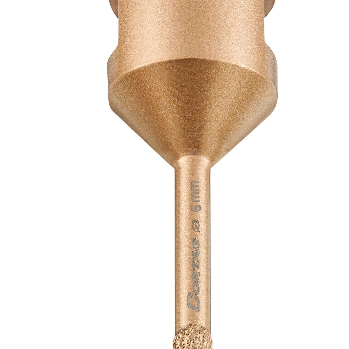 CORTAG - BROCA (SIERRA COPA) DIAMANTADA   6MM P/ESMERIL