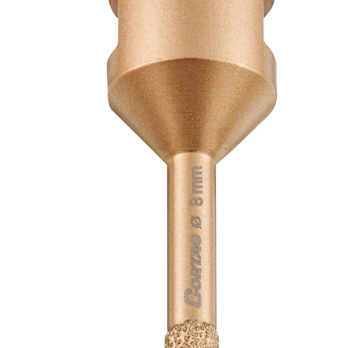 CORTAG - BROCA (SIERRA COPA) DIAMANTADA   8 MM P/ESMERIL