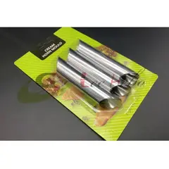 GENERICO - Molde Para Cachitos 3 Piezas Reposteria Cocina Cannoli