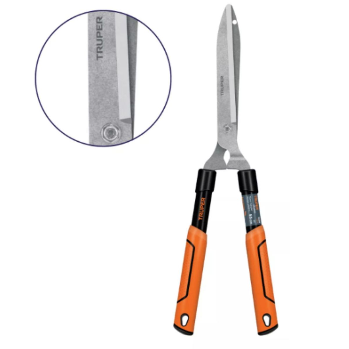 TRUPER - Tijera Para Cortar Pasto Mango De Fibra Truper