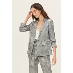 ASH - Blazer Estampado Gris