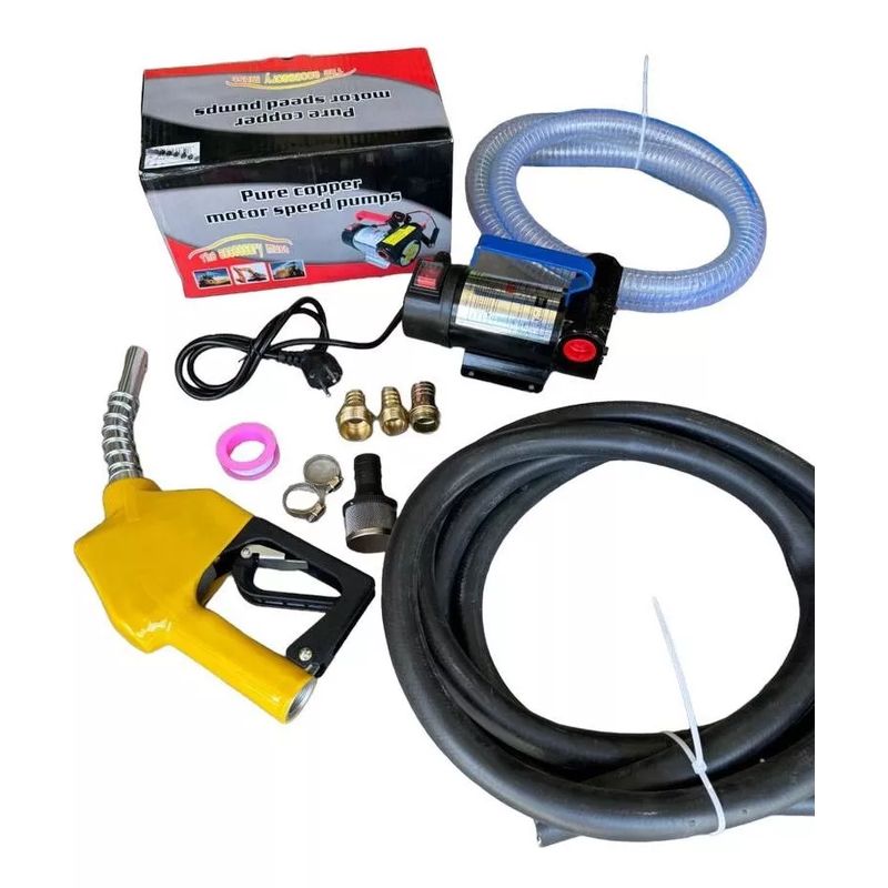 GENERICO - Kit Bomba Eléctrica Portátil 220v Para Combustible