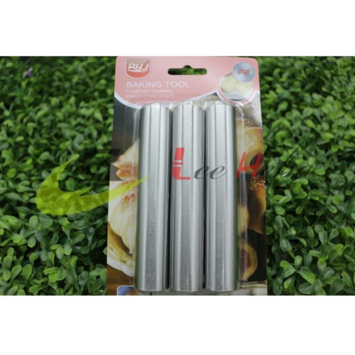 GENERICO - Molde Para Cachitos Cannoli 3 Piezas Reposteria