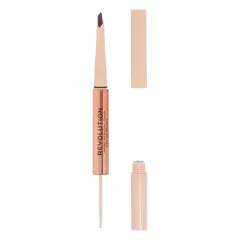 REVOLUTION - Lápiz de Cejas Fluffy Brow Duo Medium Brown