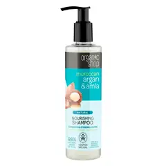 ORGANIC SHOP - Shampoo Nourishing Argan & Amla - Nutrición 280 ml