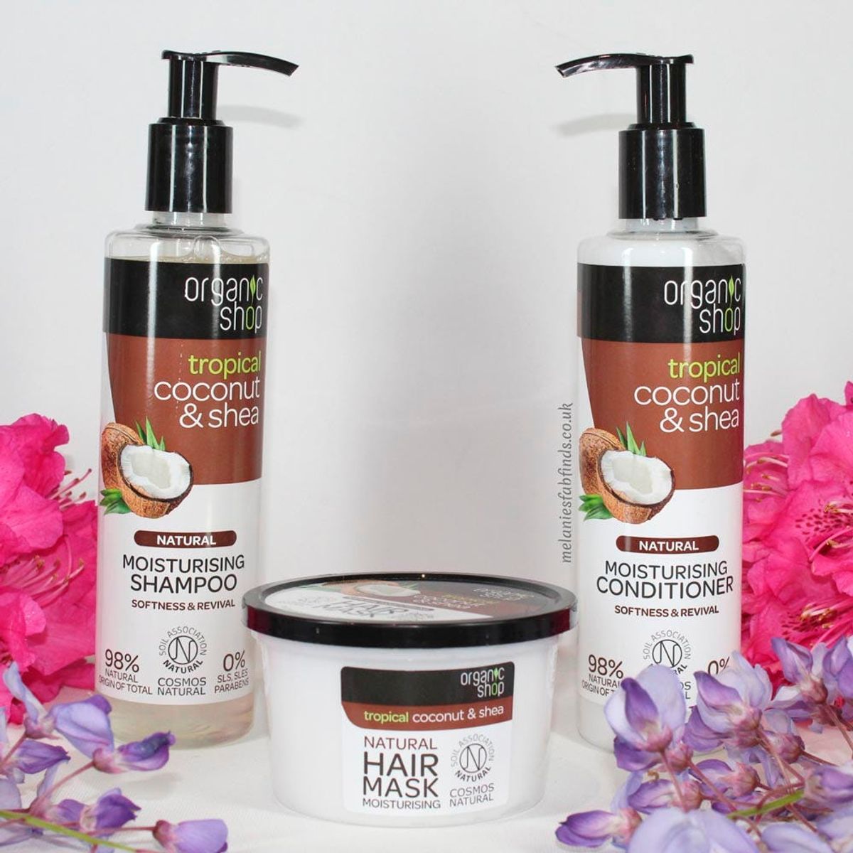 ORGANIC SHOP - Shampoo Moisturising Coconut & Shea - Hidratación 280 ml