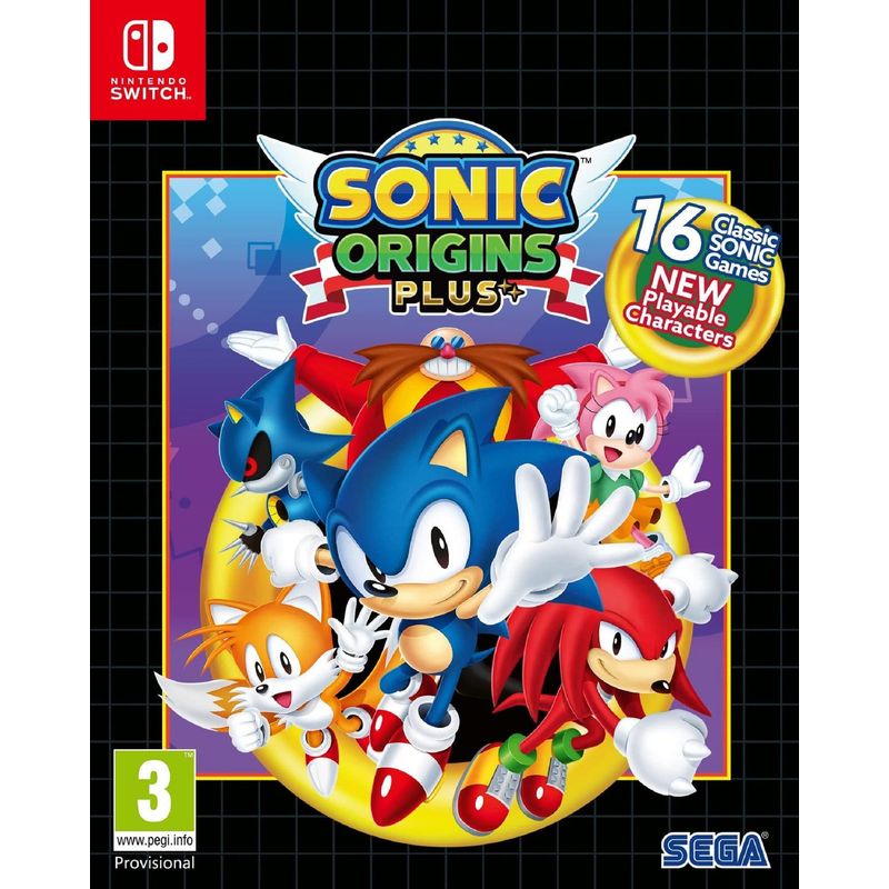 NINTENDO - Sonic Origins Plus Nintendo Switch Fisico