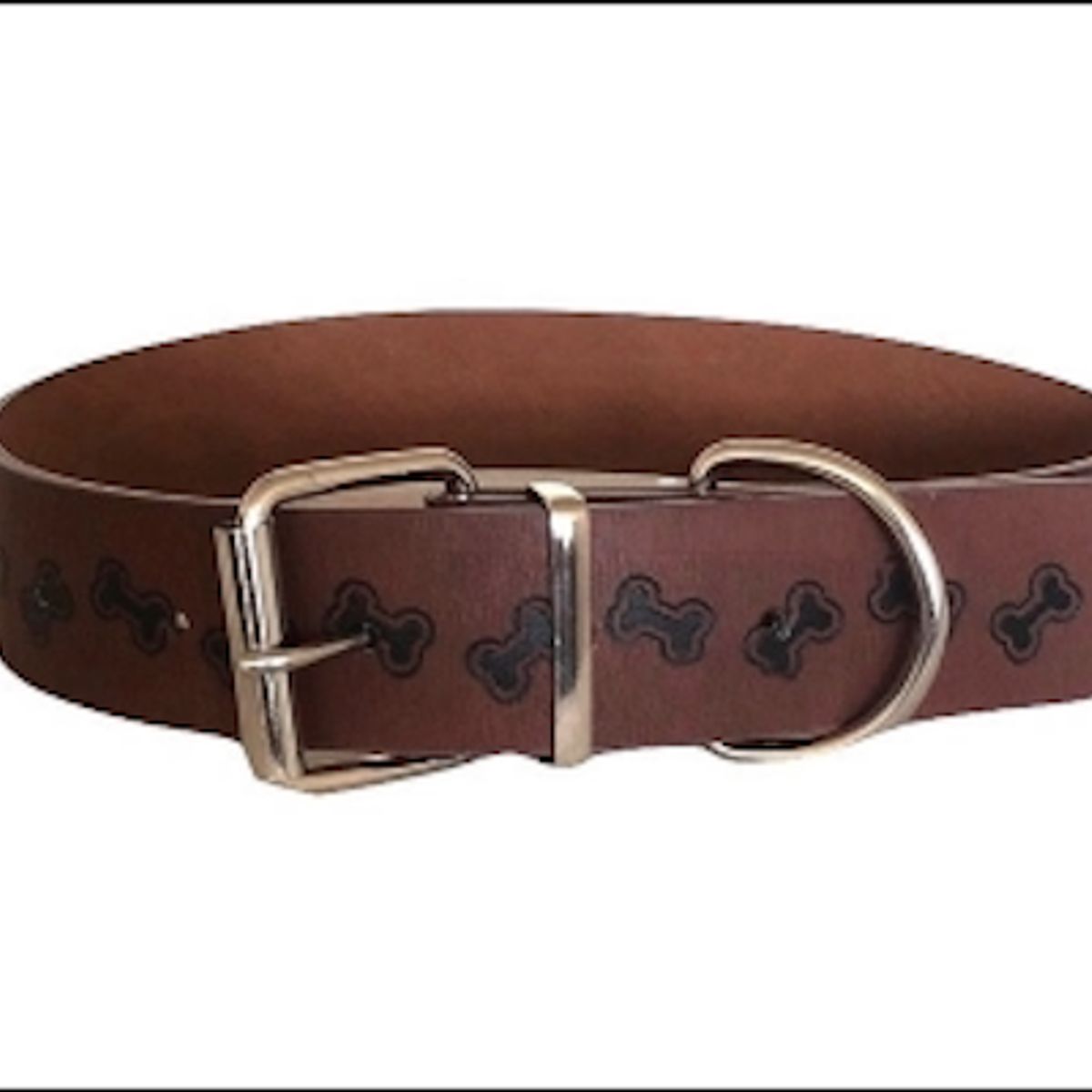GENERICO - Collar de Ecocuero para perro Mediano