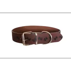 GENERICO - Collar de Ecocuero para perro Mediano