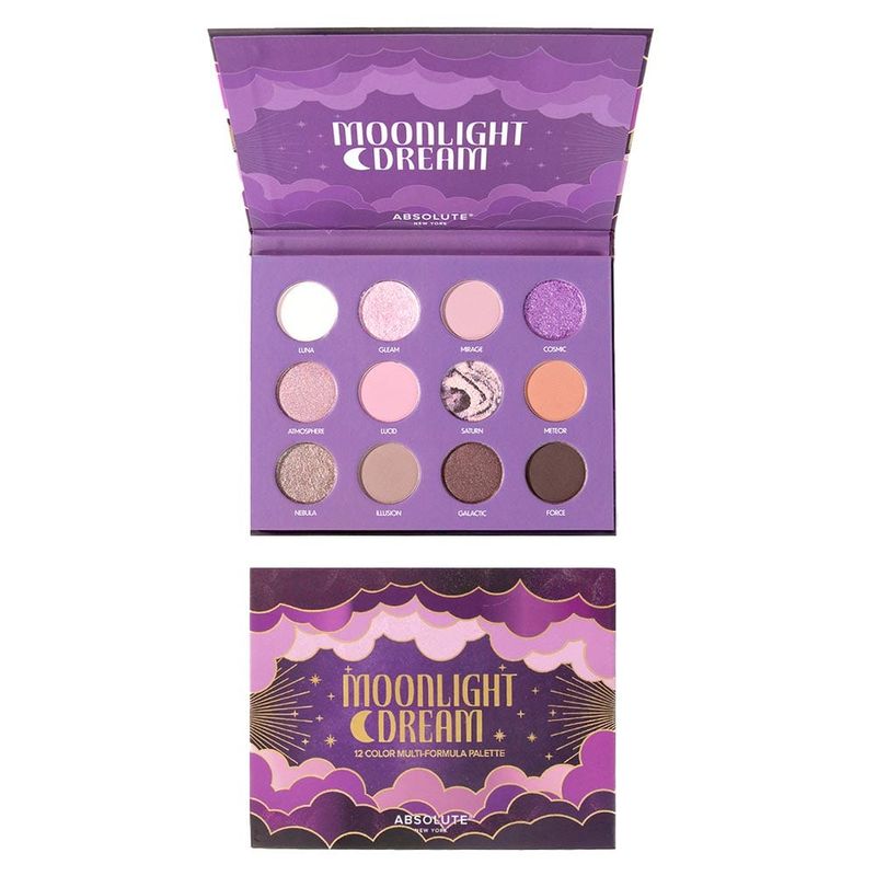 ABSOLUTE NEW YORK - Paleta De Sombras Moonlight Dream 12 Color Book