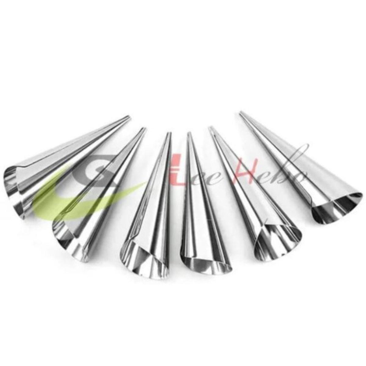 GENERICO - Molde Para Cachitos Cannoli 6 Piezas Reposteria