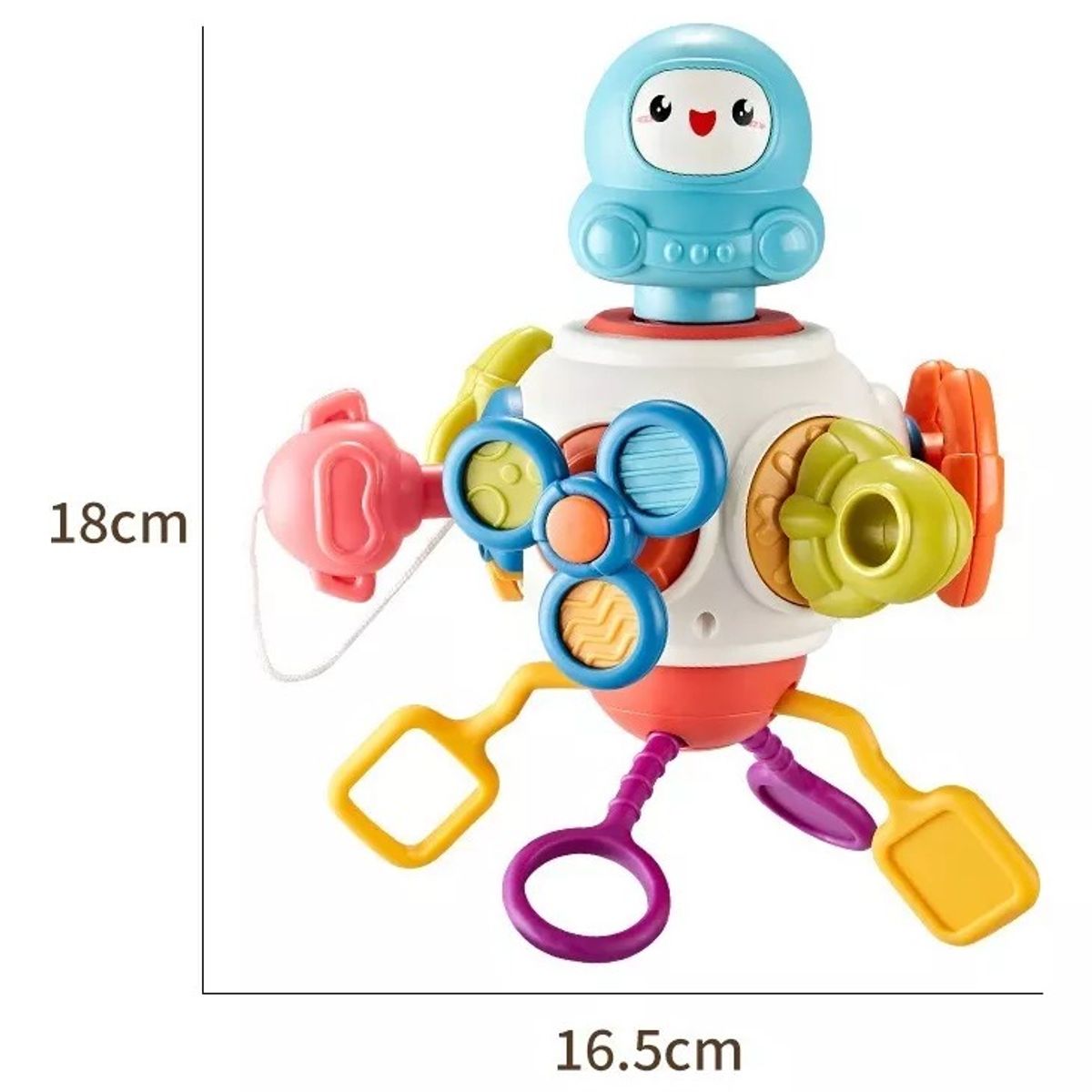 GENERICO - Juguete Sensorial Montessori 8 En 1 Importado