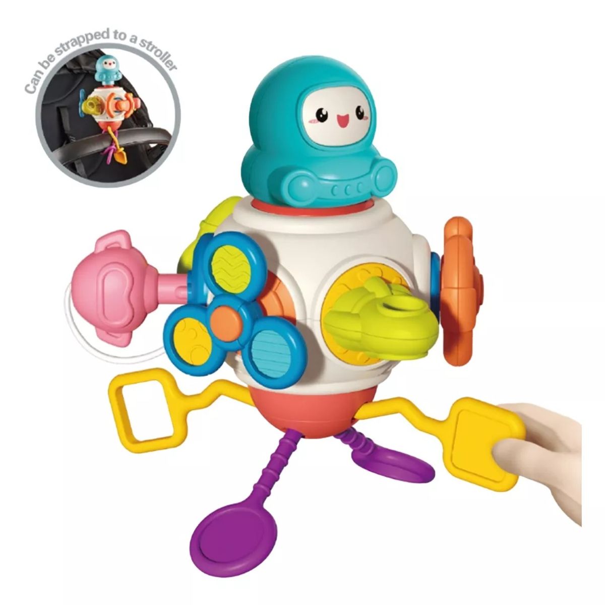 GENERICO - Juguete Sensorial Montessori 8 En 1 Importado