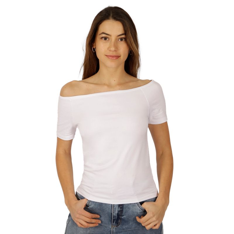 DIVINO JEANS - Polera Sara II Blanca Divino Jeans - Blanco