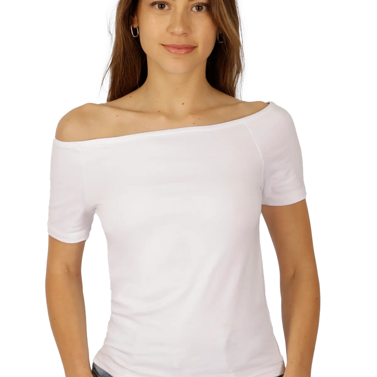 DIVINO JEANS - Polera Sara II Blanca Divino Jeans