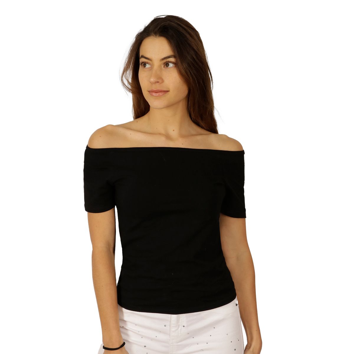 DIVINO JEANS - Polera Sara I Negra Divino Jeans
