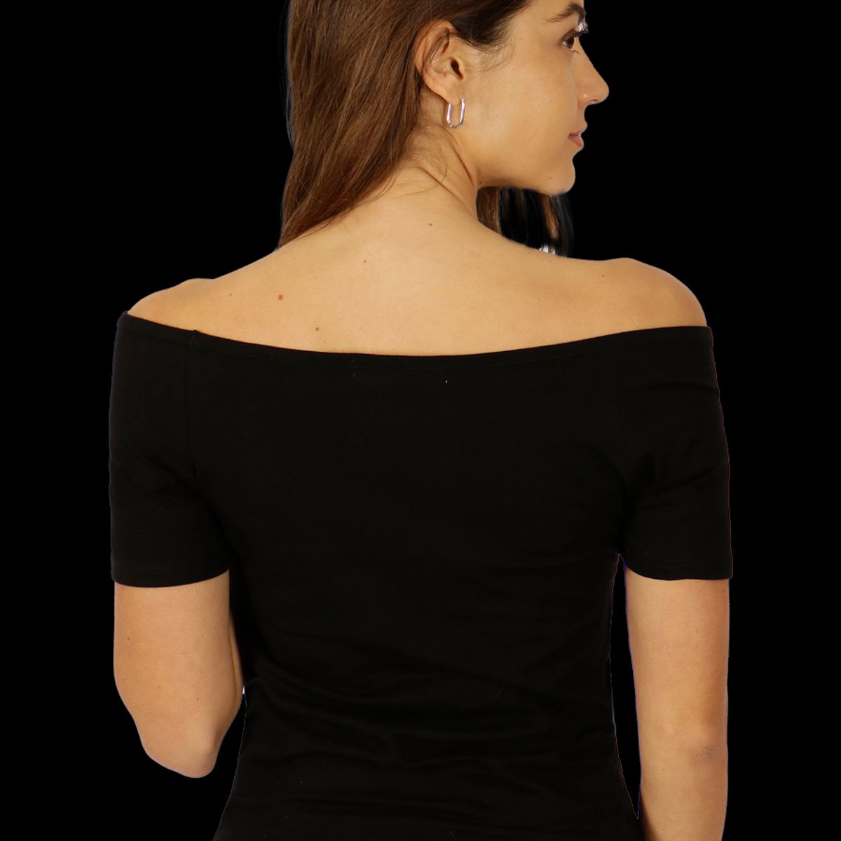 DIVINO JEANS - Polera Sara I Negra Divino Jeans