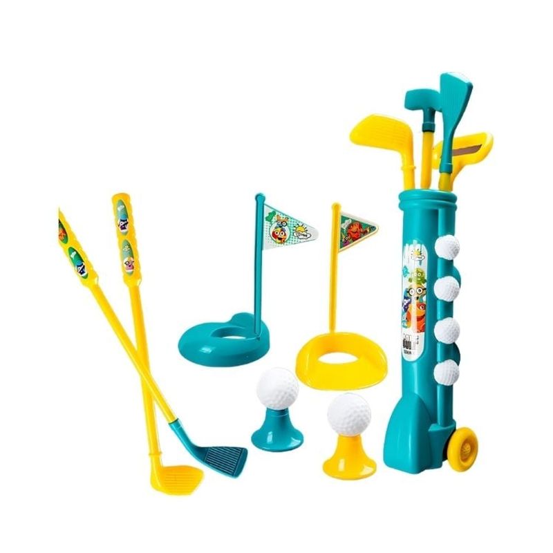CRUSEC - Set De Mini Golf Para Niños Juego Infantil Interactivo