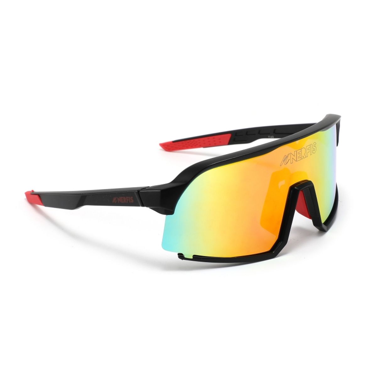 NERFIS - Anteojos de sol Pro Faster Red Polarizado