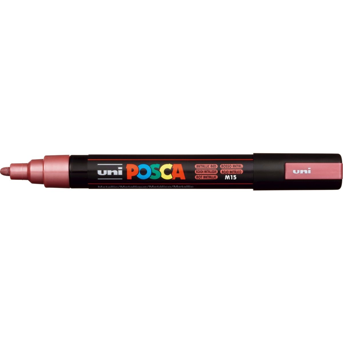 MITSUBISHI - Marcador Acrilico Posca PC-5M Rojo Metalico