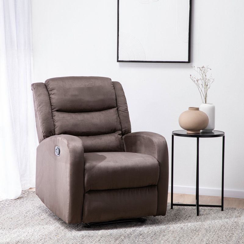 DANIELS - Berger Masajeador Reclinable Gris Virgil + Control Remoto