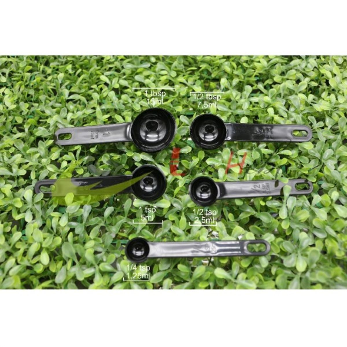 GENERICO - Mini Cucharas Medidoras 5 Piezas Reposteria Cocina