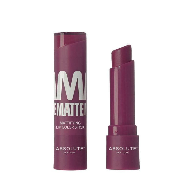 ABSOLUTE NEW YORK - Labial Mattifying Lip Color Stick Amethyst