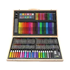 GENERICO - Set De Dibujo Y Pintura, Lápices Y Accesorios 180 Piezas