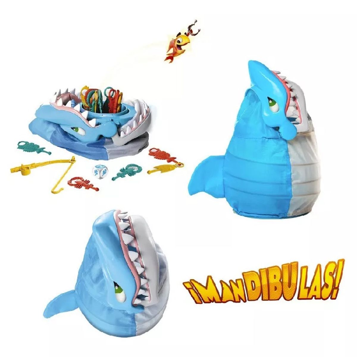 GENERICO - Juego De Mesa Habilidad Tiburon Mandibulas
