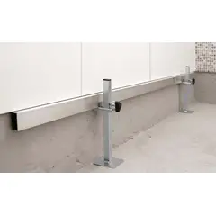 CORTAG - Soporte para Regla Regulable P/MURO 30CM