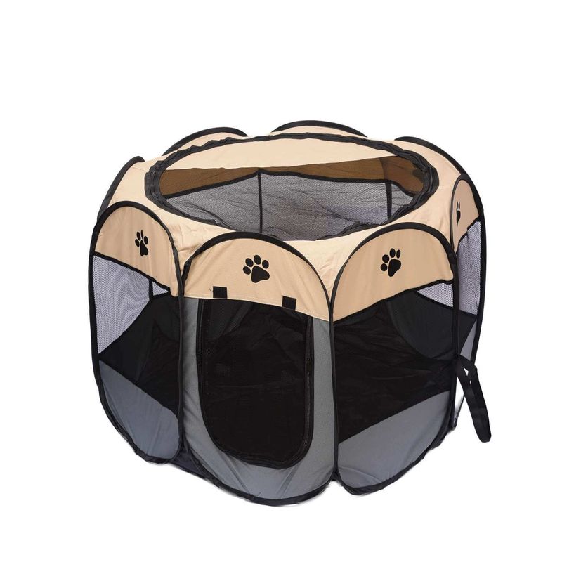 GENERICO - Corral para mascotas plegable portátil - perros y gatos
