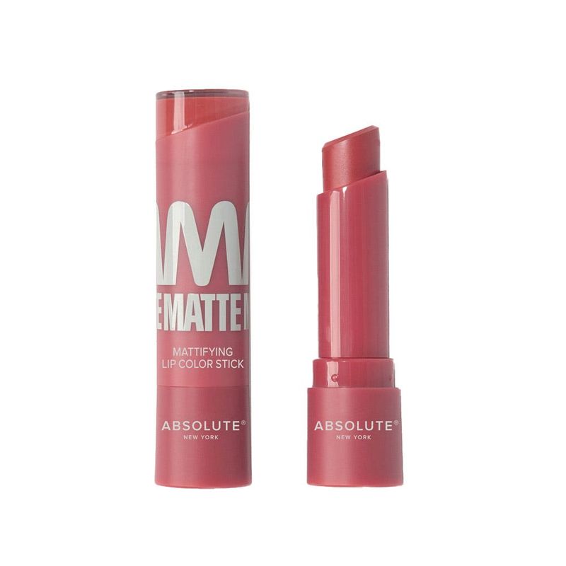 ABSOLUTE NEW YORK - Labial Mattifying Lip Color Stick Garnet