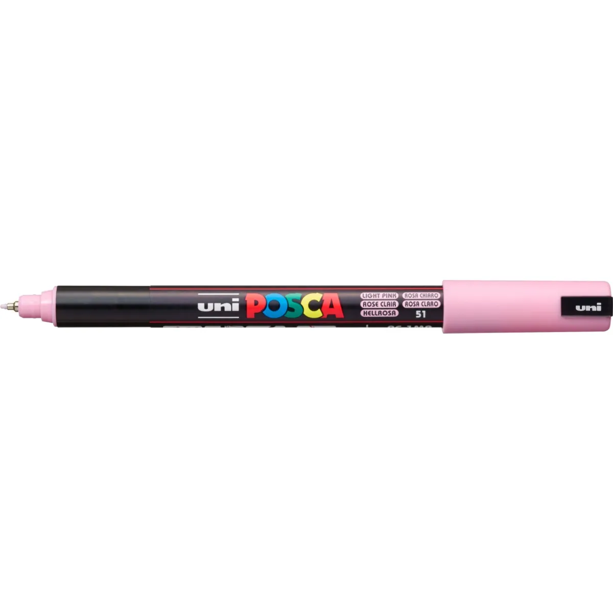 MITSUBISHI - Lapiz Posca Pc-1mr Rosa Claro Punta Fina 07mm