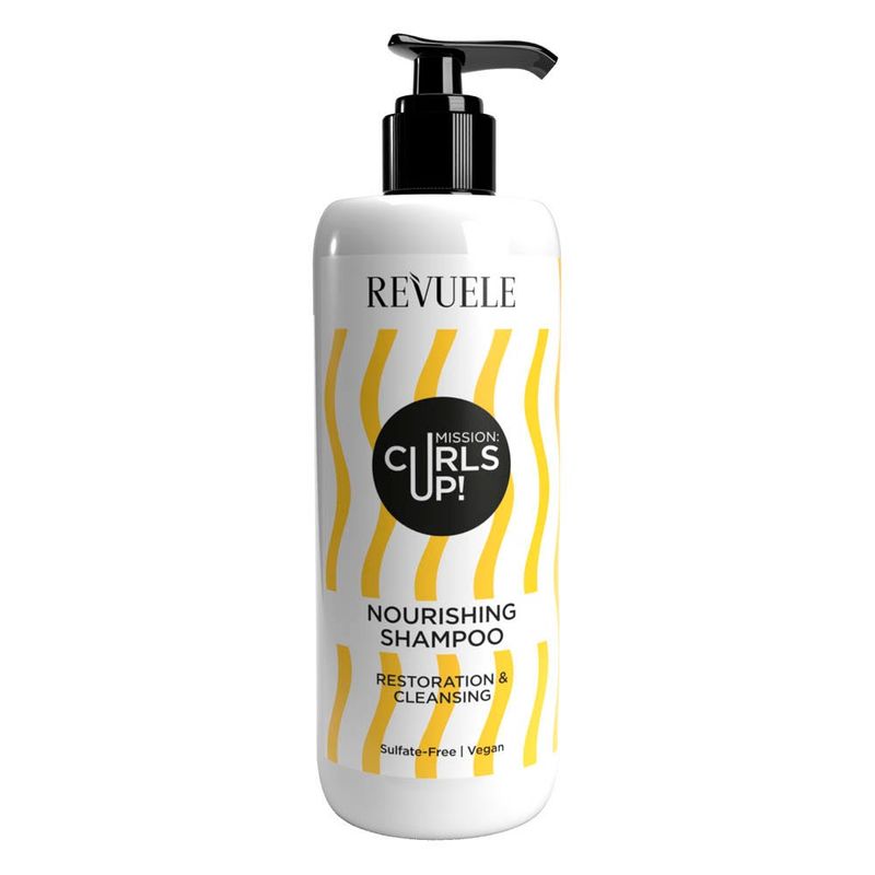 REVUELE - Curls Up Shampoo Nutritivo 400Ml
