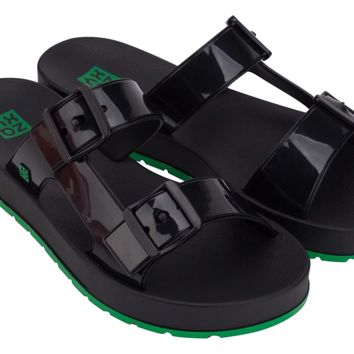 ZAXY - Sandalia Mujer Negro Flash Zaxy