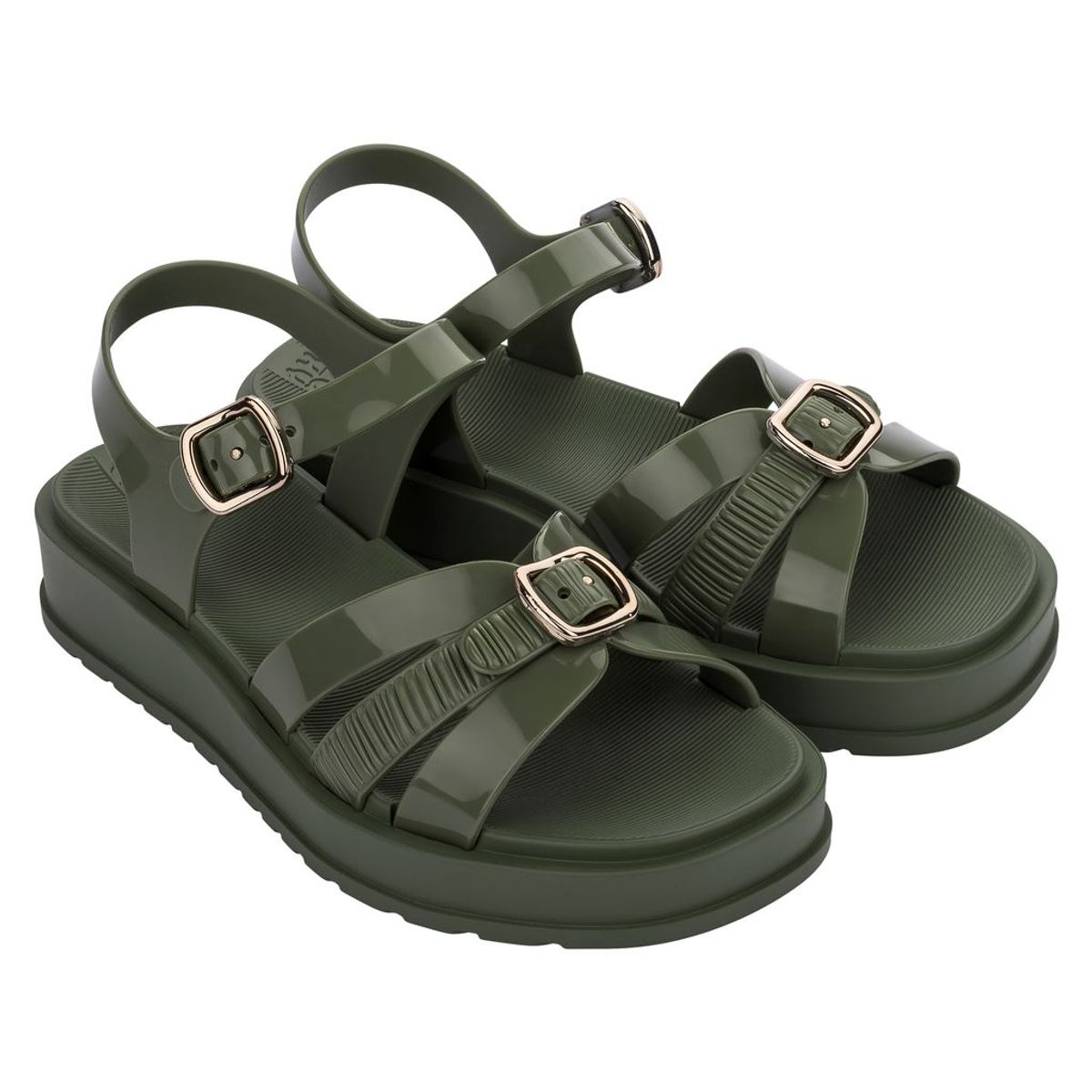ZAXY - Sandalia Destiny Verde  Zaxy