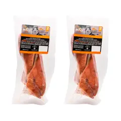 ZUPET - Snack Perro - Medio Hueso Jamon 13-16cm X2 WILD