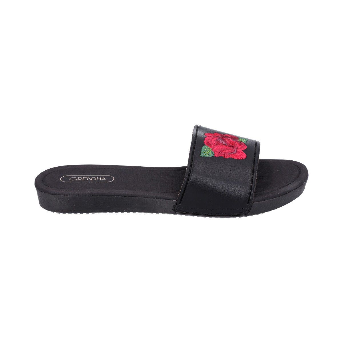 GRENDHA - Sandalia Flower Negro  Grendha