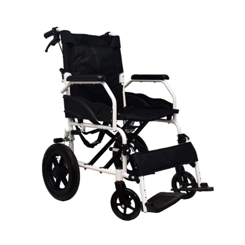 GLOMED - Silla De Ruedas De Transporte Geriatrica Lite Aire