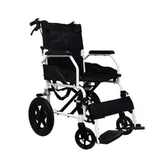 GLOMED - Silla De Ruedas De Transporte Geriatrica Lite Aire