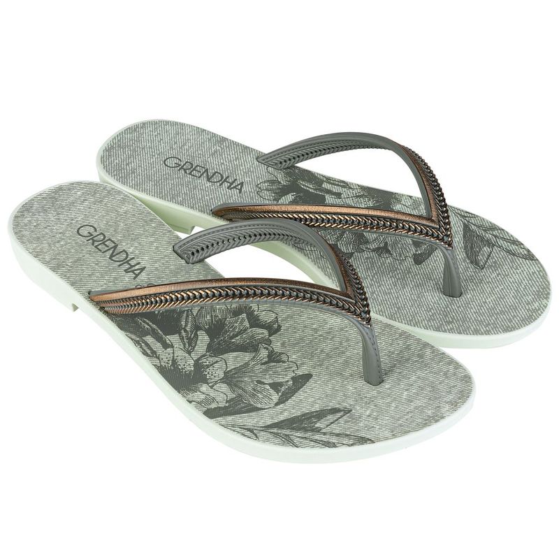 GRENDHA - Sandalia Mujer Verde Acai  Grendha