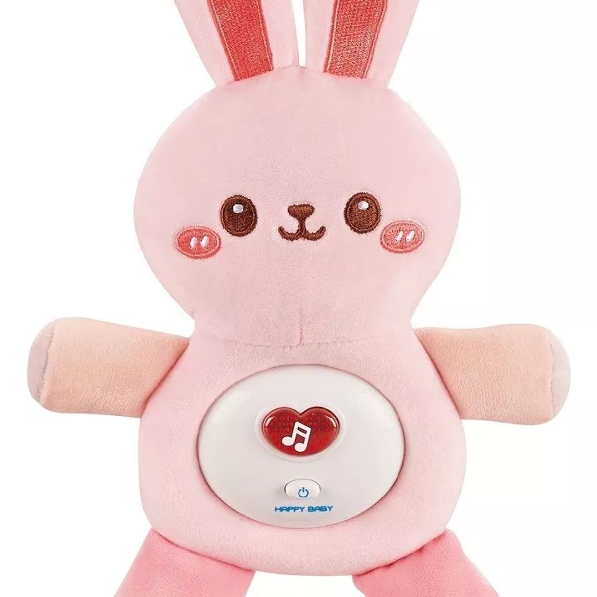 GENERICO - Juguete Conejito Sonajero Con Luces Música Y Colgador Niños