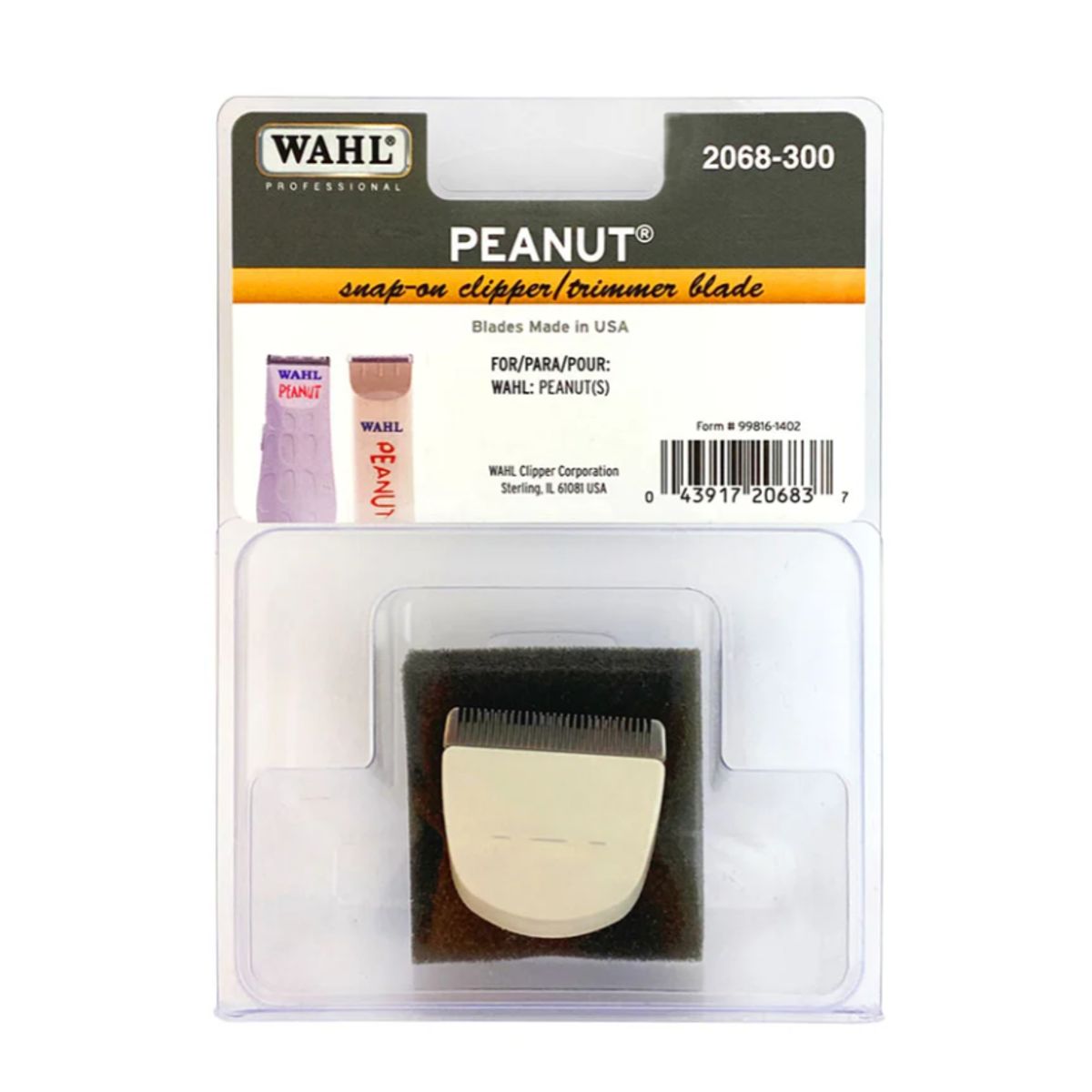 WAHL - Cuchilla Maquina Patillera Wahl Peanut Original WAHL