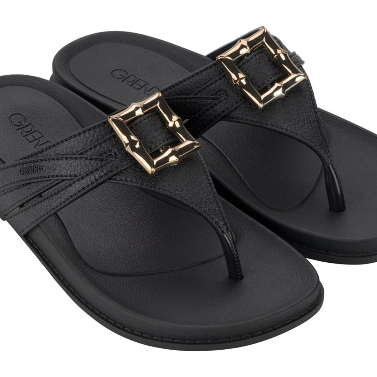 GRENDHA - Sandalia Mujer Negro Abracar Grendha